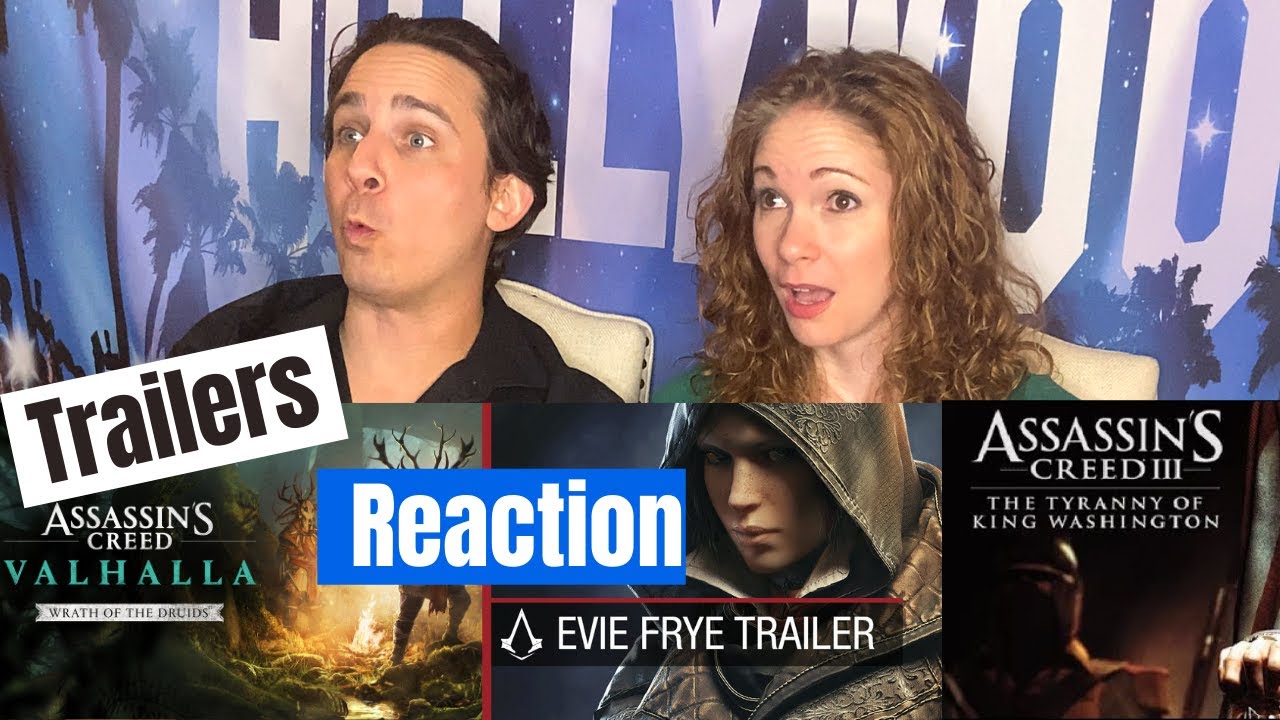 Assassins Creed Triple Trailer Reaction: Evie Frye, Tyranny of King Washington, Wrath of the Druids