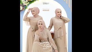 Model Gaun Pesta Gamis Brokat Mewah Terbaru 2022 Bridesmaids Style
