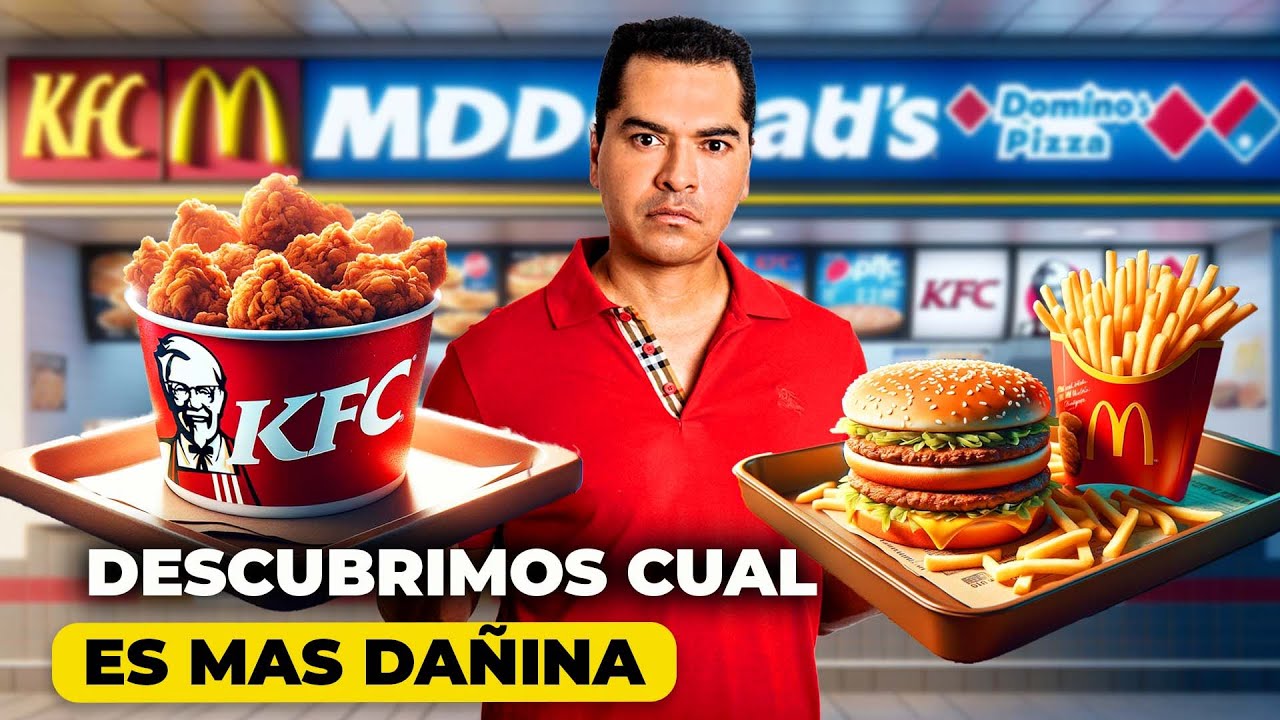 KFC vs McDonald's vs Domino's vs Burger King.