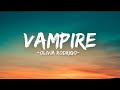 Olivia Rodrigo - Vampire (Lyrics)