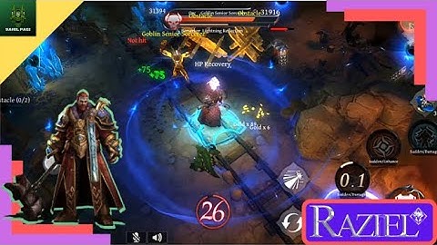 Raziel dungeon Arena| hard story mode Walkthrough |chapter 4 quest 1 2 3 And 4 |