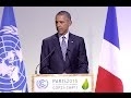 The President Addresses Climate Change at COP21