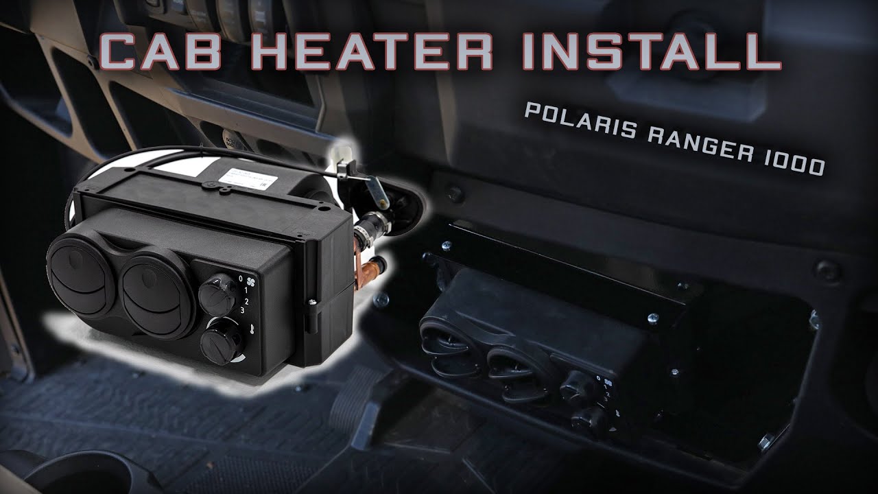 Polaris Ranger 1000 Cab Heater Install SuperATV Cab Heater How To