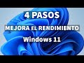 Esto MEJORA el Rendimiento de Windows 11 y 10