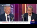 Bruno Le Maire face à Jean-Jacques Bourdin en direct