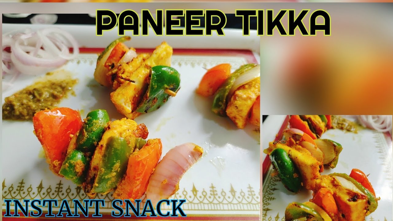 Paneer tikka recipe|How to make paneer tikka on tawa|पनीर टिक्का तंदूरी|Paneer tikka masala|Homemade | pool of flavours