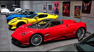 Pagani Huayra Roadster, Ferrari 812 Competizione Atelier - Supercar Showroom - Karabakh Motors Dubai