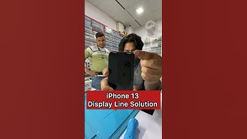 iPhone 13 display line solution ￼#shorts #trending #viral #youtubeshorts #iphone #repair