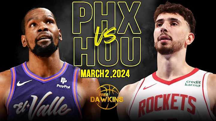 Phoenix Suns vs. Houston Rockets: En spännande match att se!