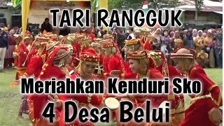 Tari Rangguk Semarakkan Acara Kenduri Sko Negri 4 Desa Belui,  Kerinci Jambi