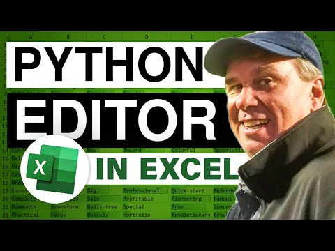 Excel Adds Python Editor 27 Days After Python Debuts - Episode 2625  - MrExcel Video on YouTube