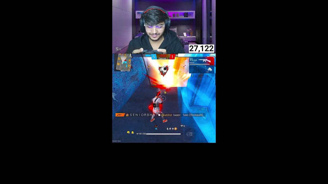 🔴 LIVE | Top 1 Grandmaster Push 🔥 | Free Fire Shorts Live #shorts  #shortslive  #freefire