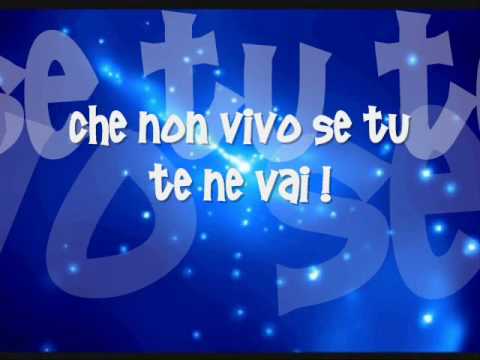 se tu te ne vai sonohra se tu te ne vai sonohra