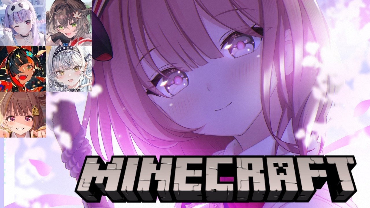【Minecraft】ぶいすぽメンバーとエンドラ倒すぞ！！！！倒すの初かも【 ぶいすぽっ！甘結もか 】