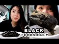 I Only Ate Black Foods For 24 Hours