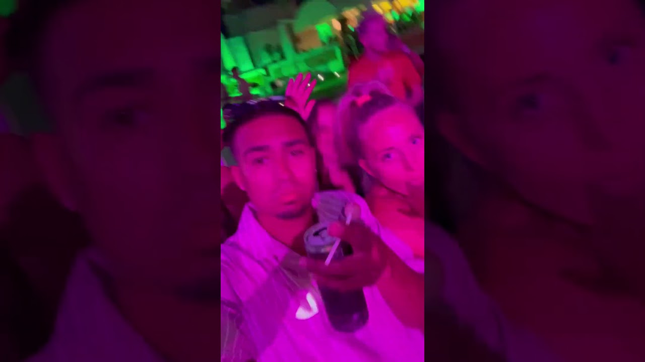 Crazy pool party in Ibiza , Spain 🇪🇸