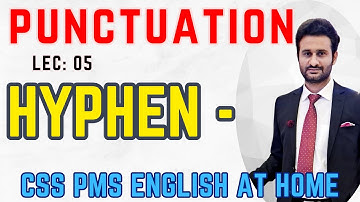 MASTERING THE USE OF HYPHEN IN PUNCTUATION | CSS PMS ENGLISH|