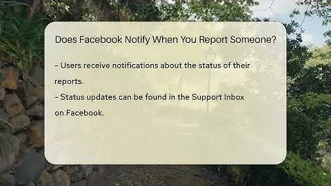 Does Facebook Notify When You Report Someone? - Everyday-Networking
