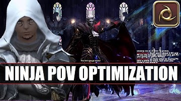 FFXIV - NIN POV - P4S Melee Uptime/Optimization Attempt!