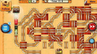 Rail Maze 2 - Train Puzzler - Train Game - Android Gameplay #1000014 screenshot 3