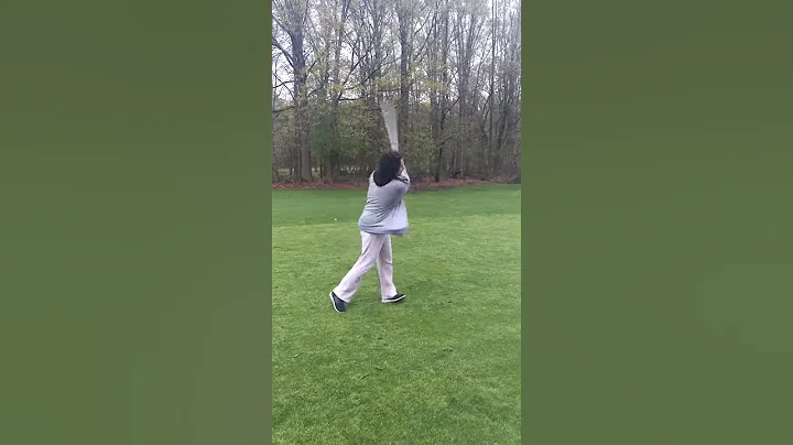 My baby golfing for the first time... Move over