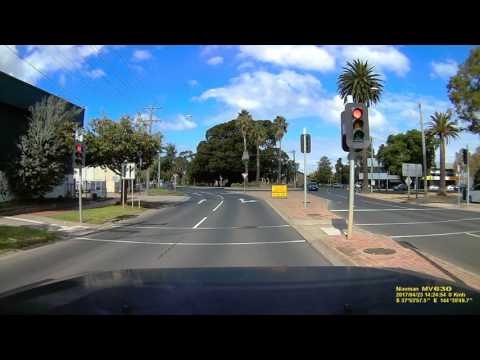 Werribee Pedestrian crossing red light jumper