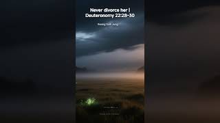 Details Never divorce her | Deuteronomy 22:28–30 Guide