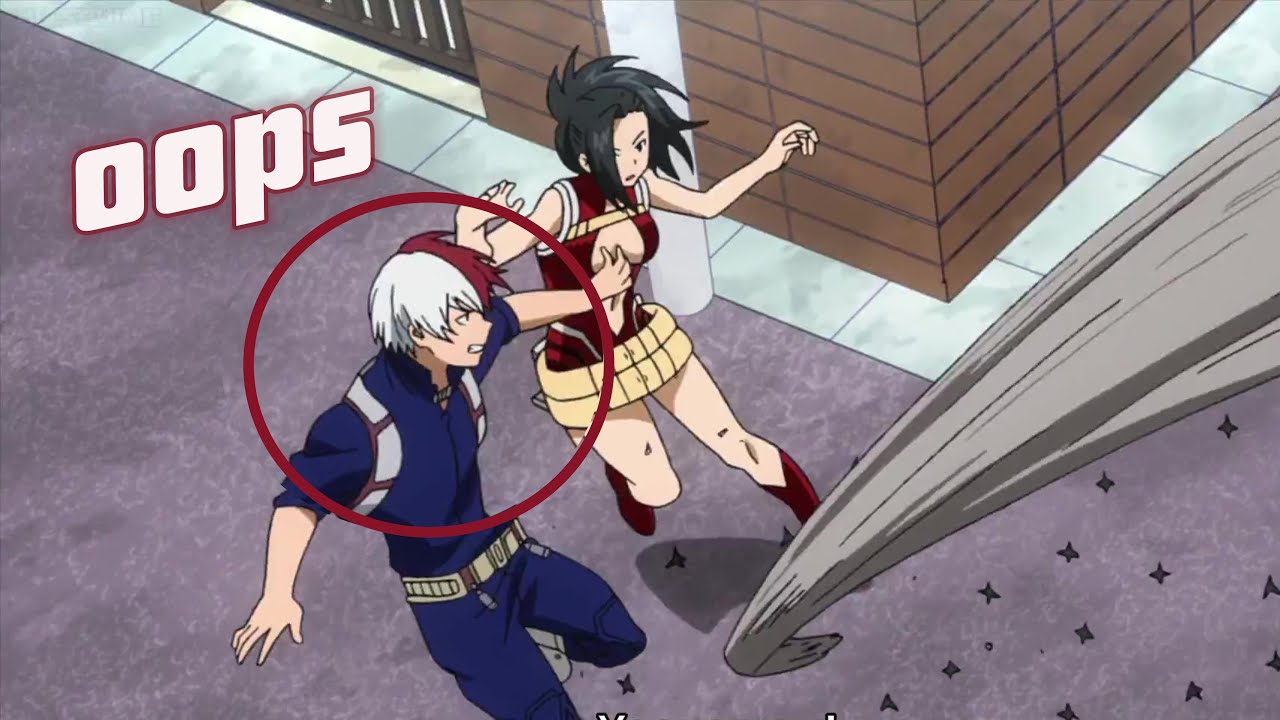 Todoroki X Yaoyorozu Moments My Hero Academia Youtube