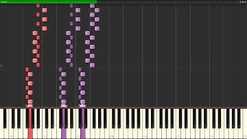 Chop Suey — System Of A Down, How To Play on Piano  Synthesia Tutorial