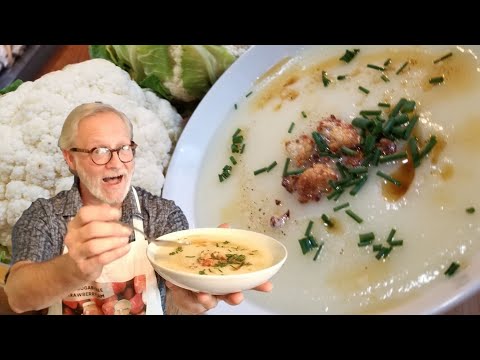 Vidéo: Soupe Crémeuse Aux Pommes Et Au Chou-fleur