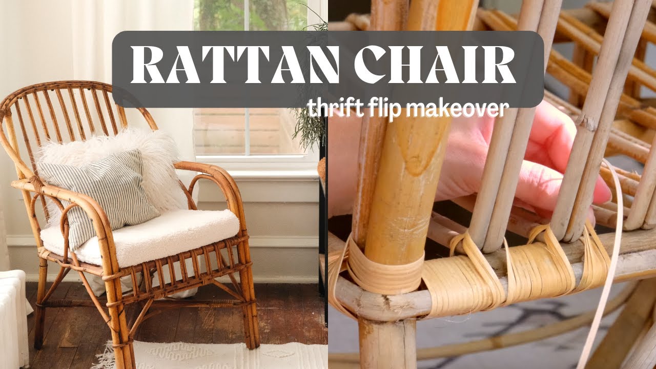 How to make rattan chair