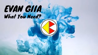 EVAN GIIA - WHAT YOU NEED