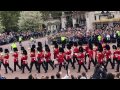 Changing the Guard at Buckigham Palace, April 14th 2017 Good Friday