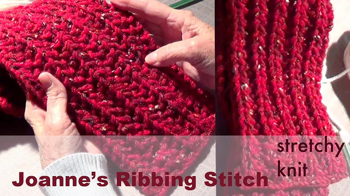 Knitting with Ribbing Stitch | Joanne's Stitch Pat...