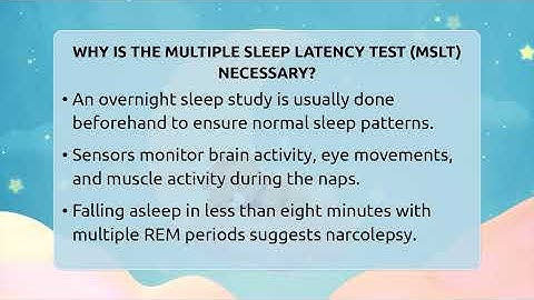 Why Is The Multiple Sleep Latency Test (MSLT) Necessary? - Sleep Apnea Support Network