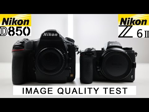 Nikon D850 VS Nikon Z6II | IMAGE QUALITY TEST | REVIEW