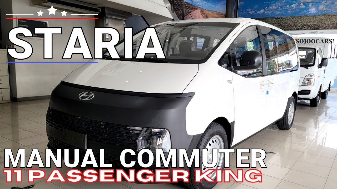 2023 Hyundai Staria Commuter 11 Seater Perfect for Shuttle Service 2.2L