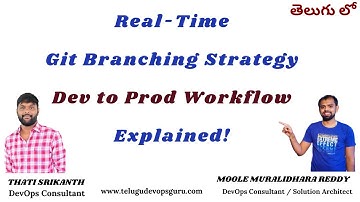 Real-Time Git Branching Strategy: Dev to Prod Workflow Explained! | Telugu | Telugu DevOps Guru