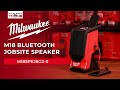 Milwaukee M18SPEJSG2-0 18V Cordless Jobsite Speaker with Bluetooth