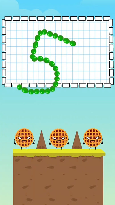 DRAW NUMBERS 10-9-8-7-6-5-4-3-2-1 and Smash Funny Monsters #youtubeshorts #asmr #numbers
