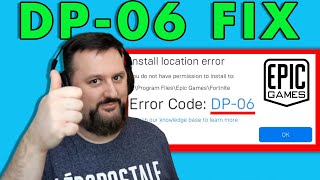 DP-06 Error Epic Games FIX With All Games [Fortnite, Rocket League, CyperPunk & GTA 5]