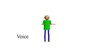 No I won't do a Baldi Voice