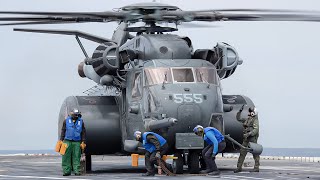 The MH-53E Sea Dragon - US Military's Giant Helicopter in Action