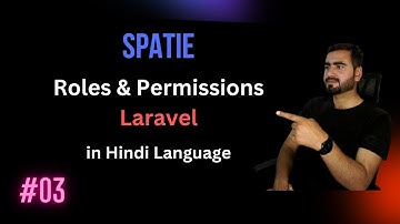 #03 Create Permission using Spatie Laravel Package | Hadayat Niazi