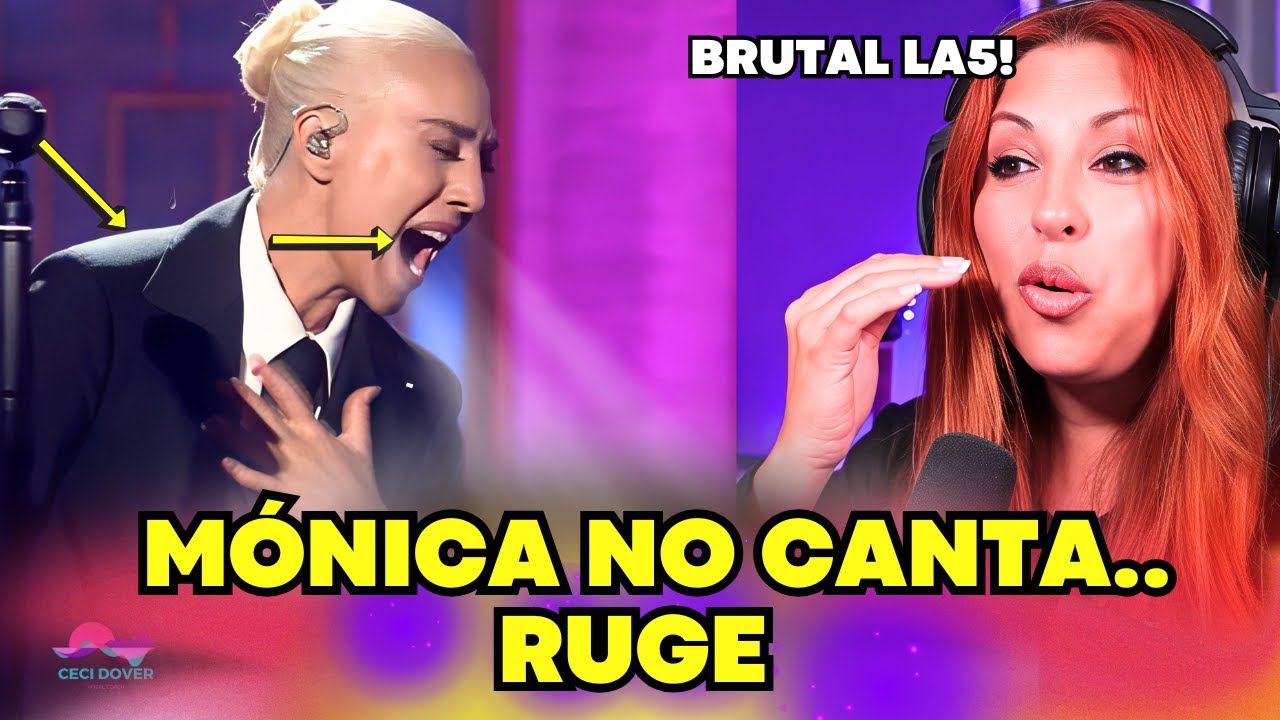 Las diferentes voces que Mónica Naranjo usa en “Por un like” 😱 | Vocal coach reaction & analysis