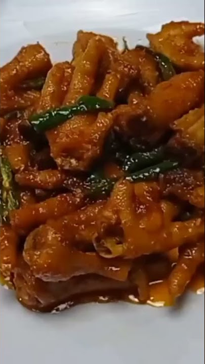 Resep Masak Ceker Ayam Pedas Manis