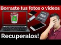 Cómo recuperar Fotos y Videos borrados de cualquier dispositivo de almacenamiento | USB, tarjeta SD