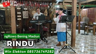 RINDU - CHRISTINE PANJAITAN  || Elekton Madiun