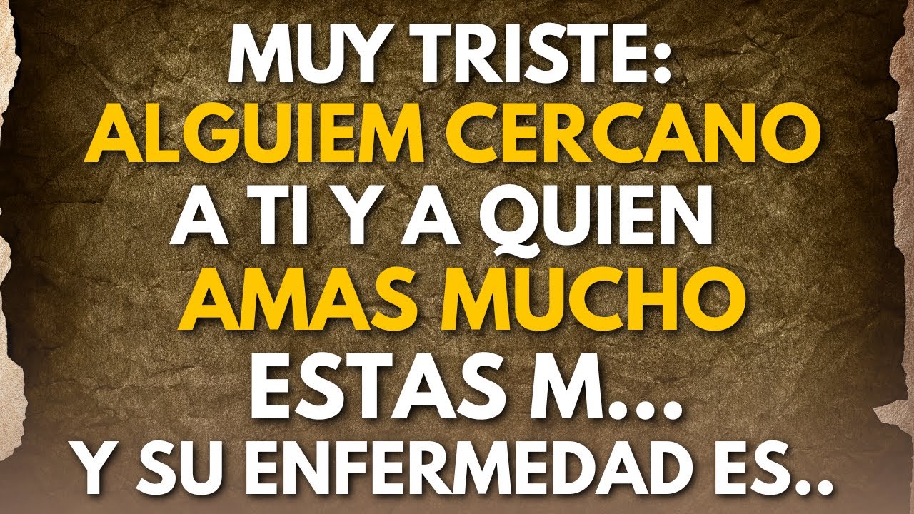 ESTO ES MUY SERIO: UNA PERSONA A LA QUE AMAS ESTÁ EN RIESGO..