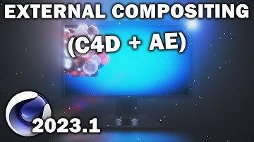 Cinema 4d 2023.1: External Compositing (C4d+AE)